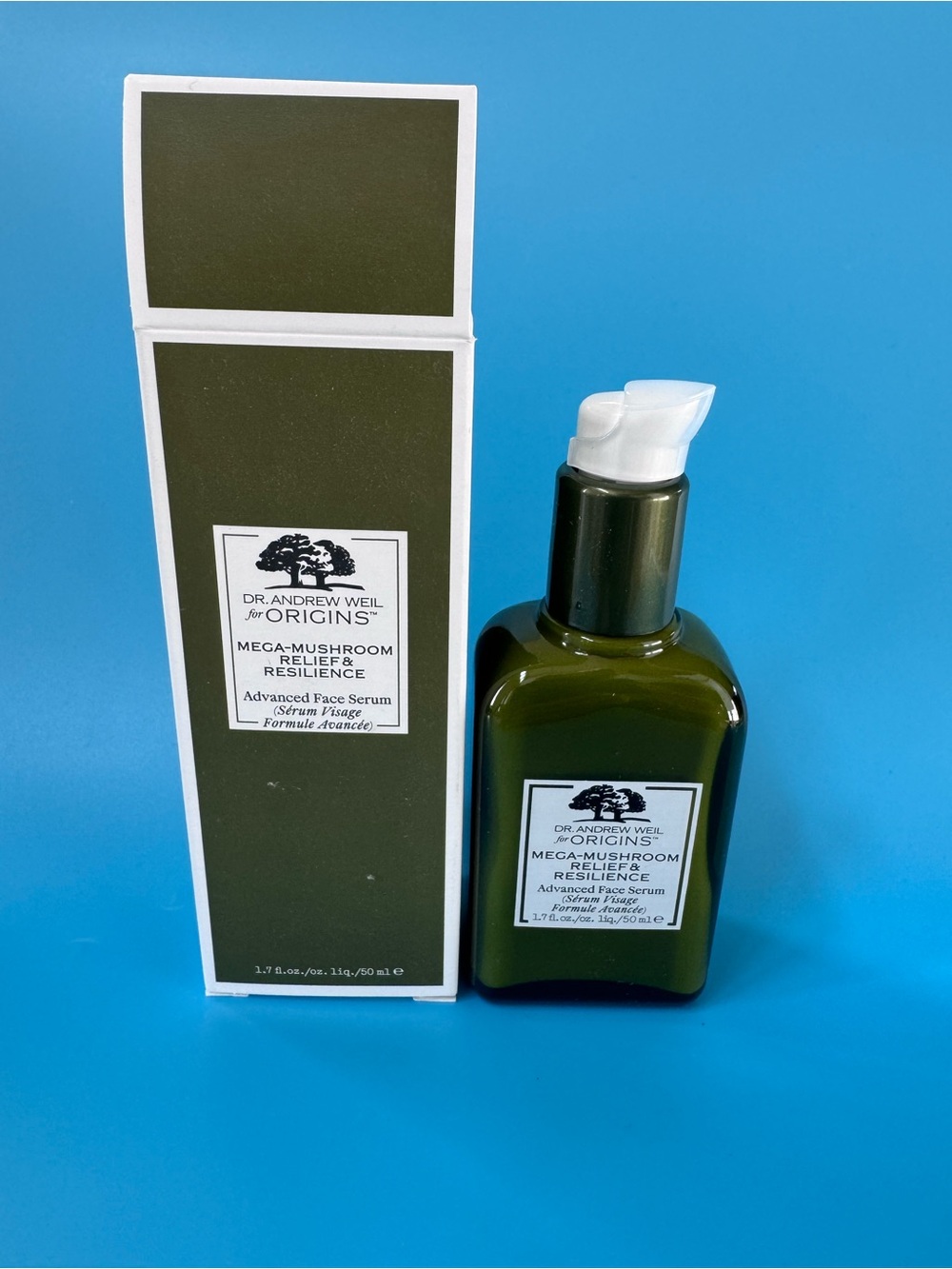 Origins Mega Mushroom relief and resilience advanced face serum 1.7oz/50ml